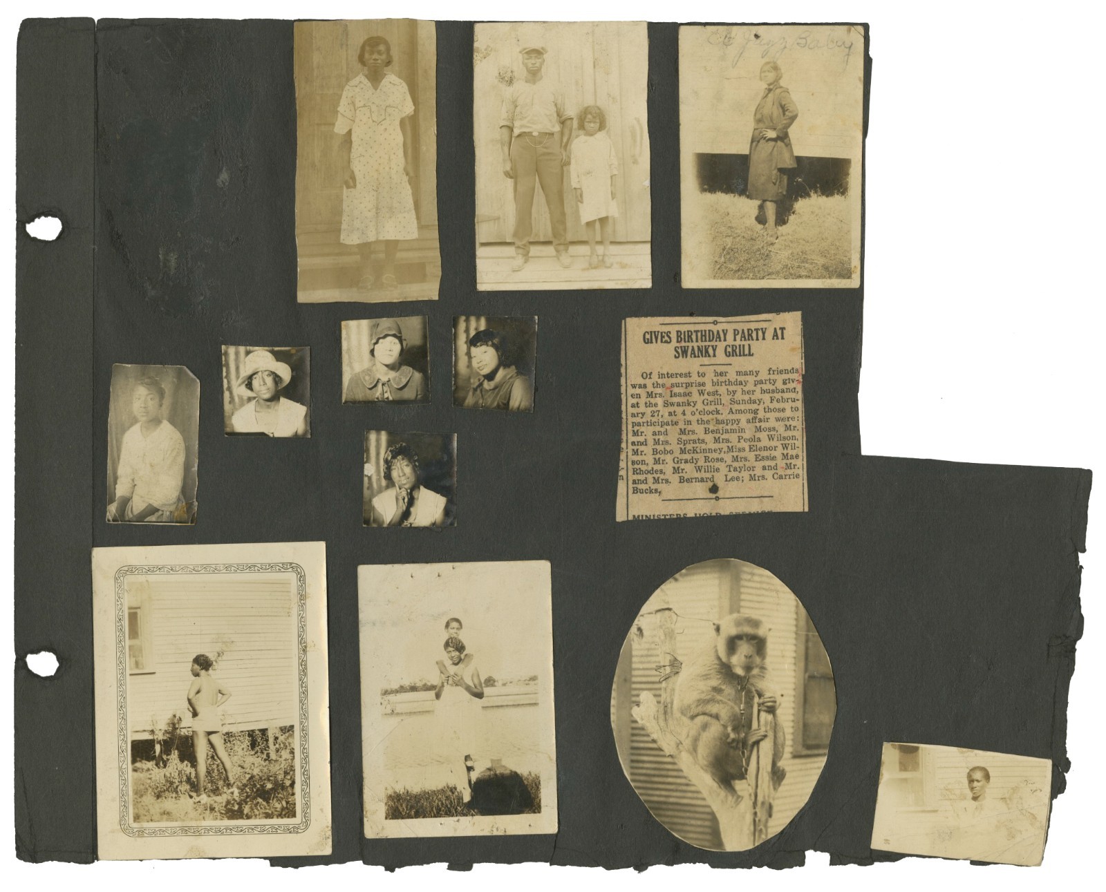 Photo Album of African-American Life in Shreveport-Alexandria, Louisiana 1930's