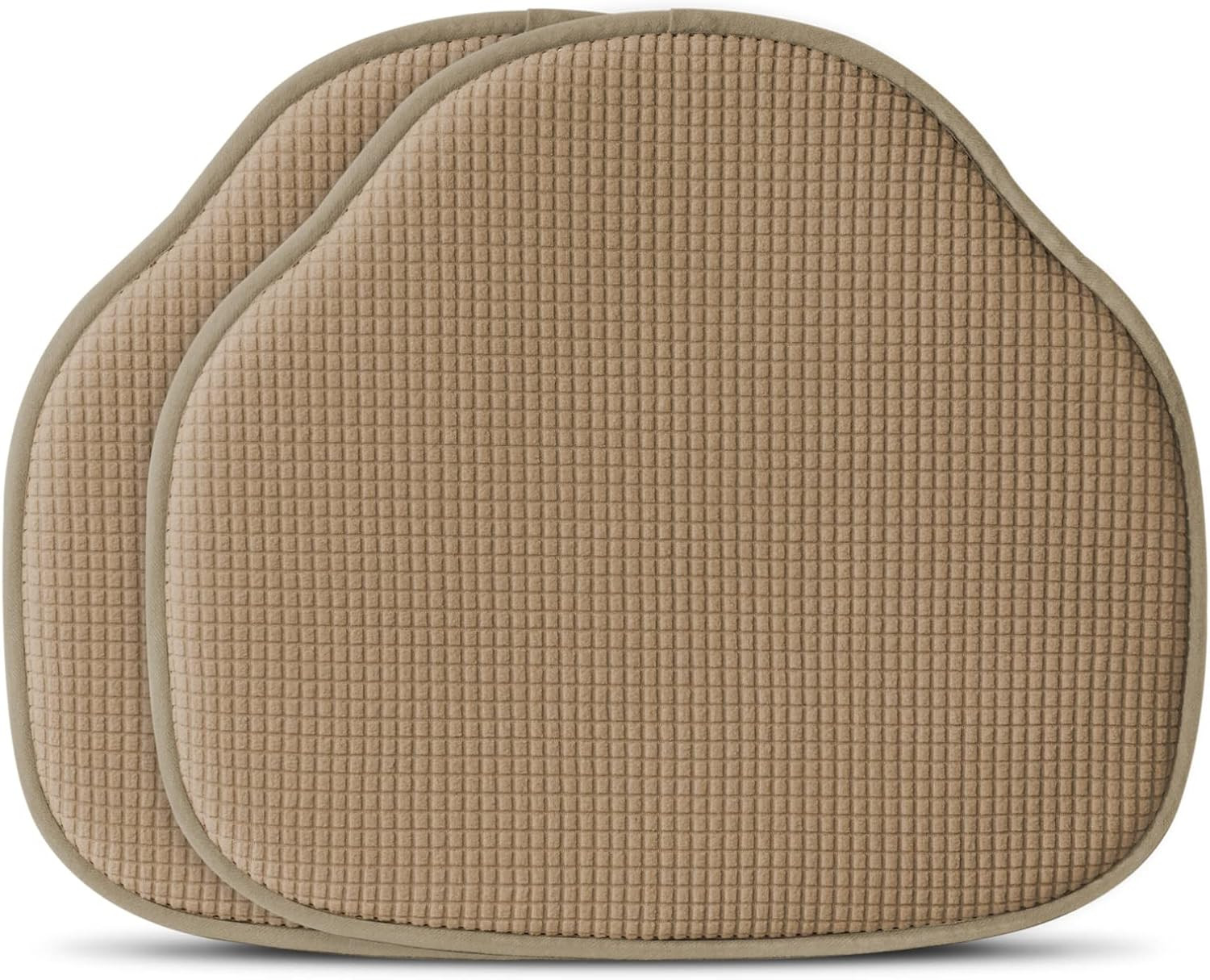 Windsor Chair Cushions Set of 2, Farmhouse Kitchen Seat Cushions, Non Slip Chair