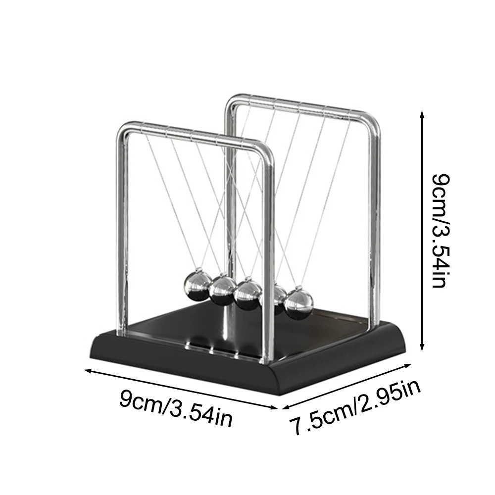 1PC Swinging Magnetic Ball Perpetual Motion Desk Toy Physics Science Desk Fun To