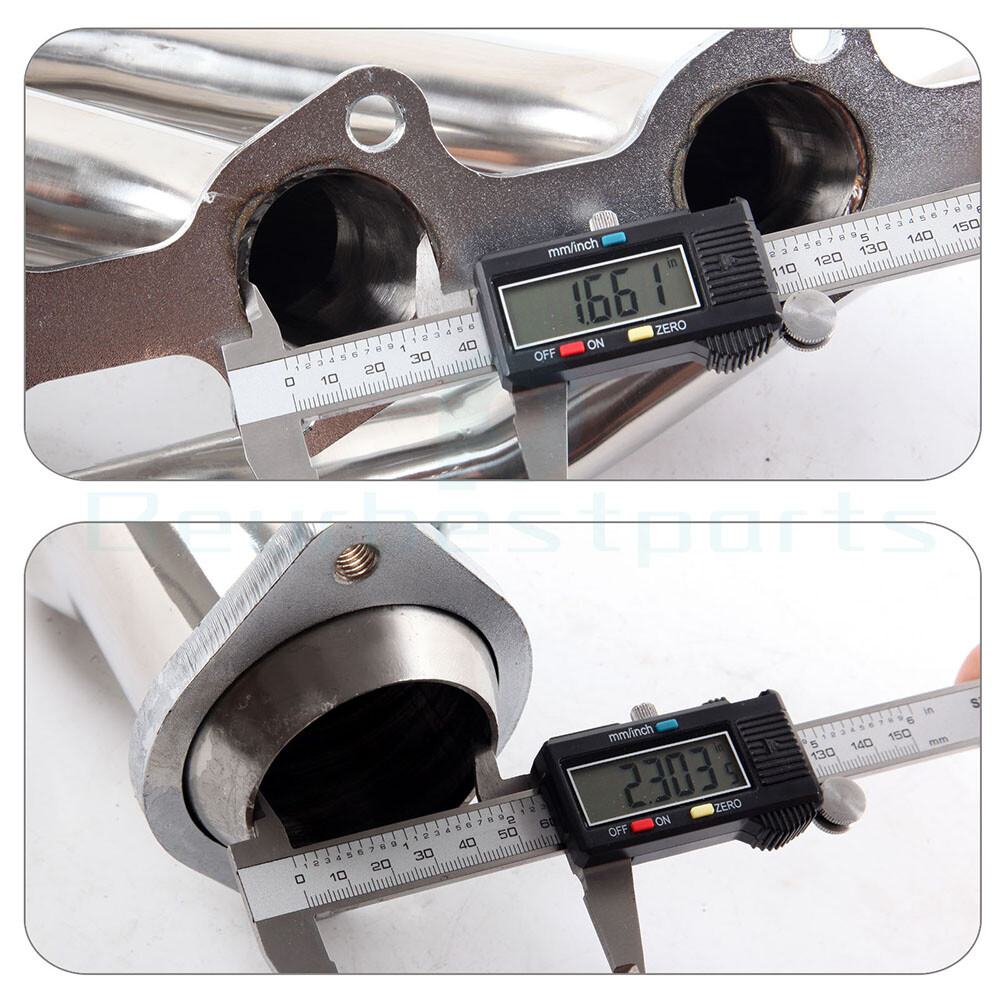 FOR 96-04 Ford MUSTANG GT 4.6L V8 STAINLESS LONG TUBE MANIFOLD HEADER EXHAUST