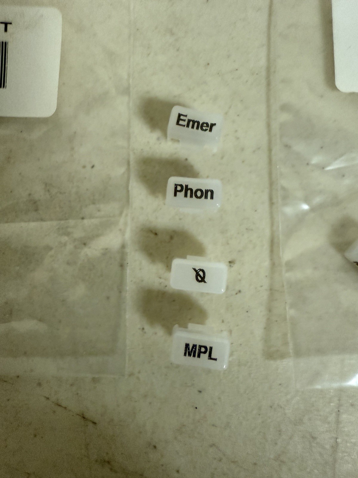 Motorola Button Kit for Spectra Syntor X9000 HLN6105E New