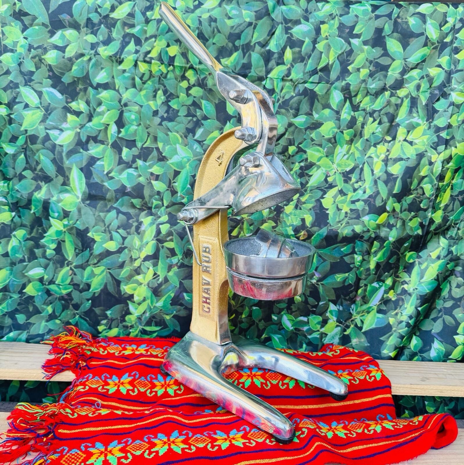 Orange Squeezer Manual, Exprimidor De Naranaja Manual De Aluminio