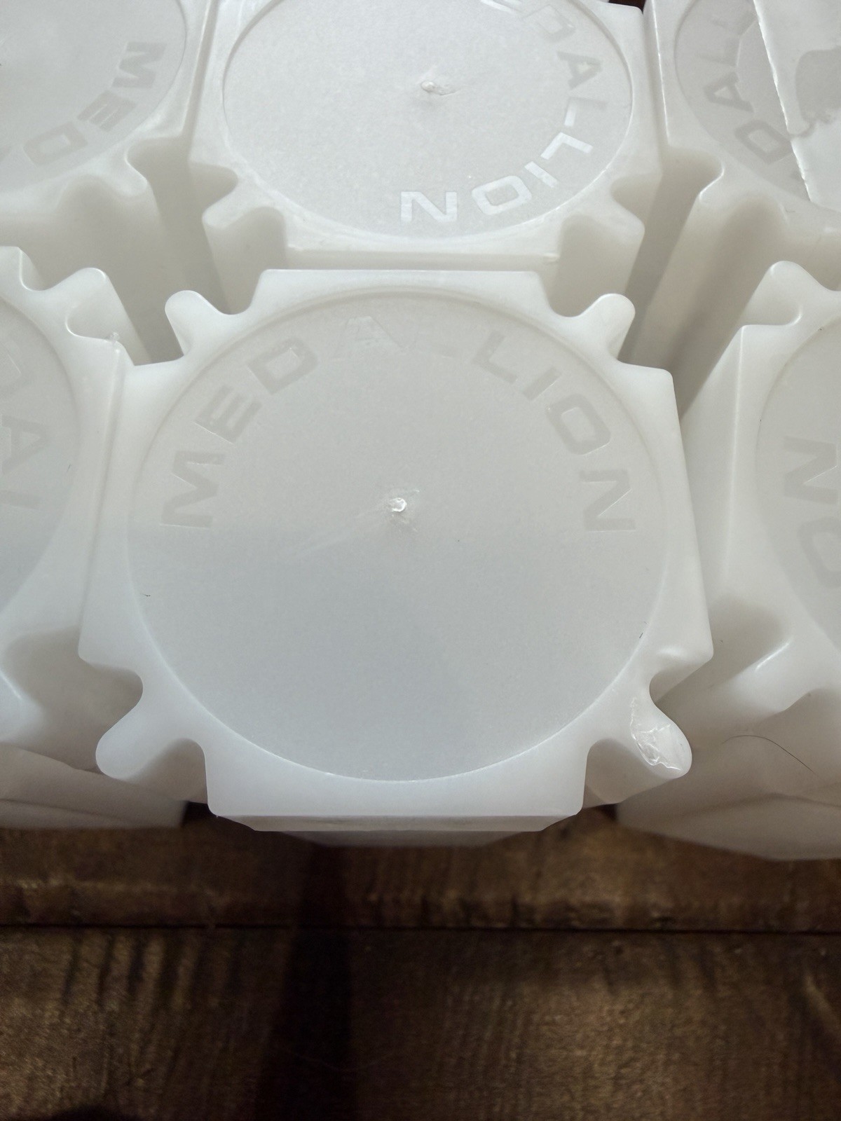 Coinsafe Medallion Tubes For 39mm Silver Or Copper Rounds- Box Of 8 Used