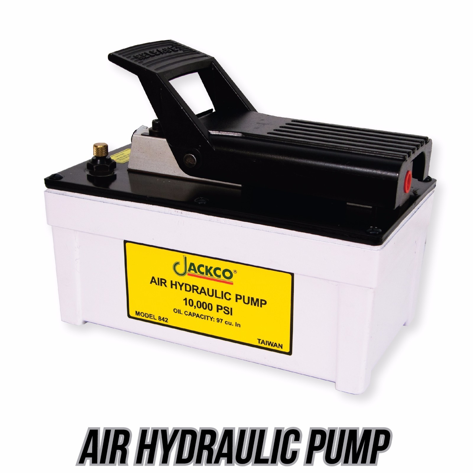 Jackco Air Hydraulic Foot Pump 10,000 psi