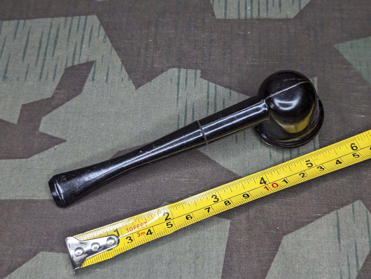 Vintage 1940s WWII German Soldier's Bakelite Ceramic Pipe Unused Unsmoked NOS