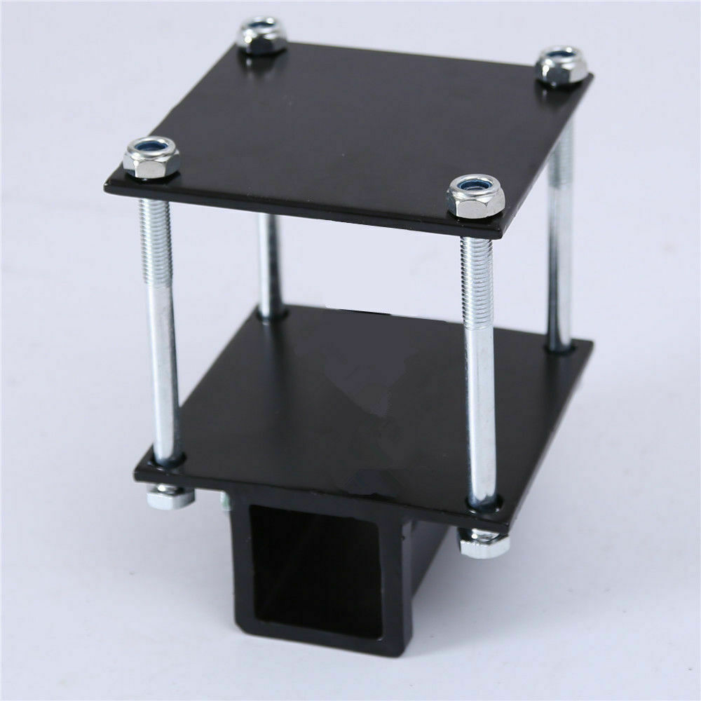 RV Camper 4" or 4-1/2" Bumper Mount Hitch Receiver Adapter for Bike Toter Cargo