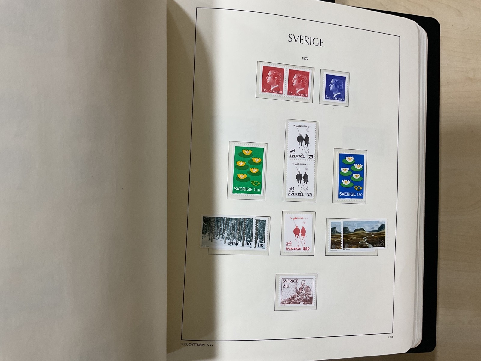 Sweden stamps. 1970 - 2008. 2 Light house albums. G/208*