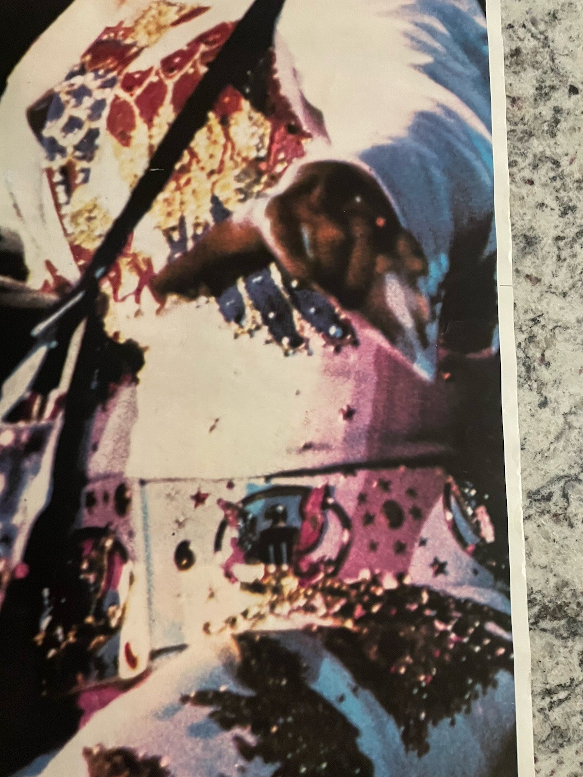 Elvis Poster 1972 Original Rare King of Rock & Roll 23” X 35”