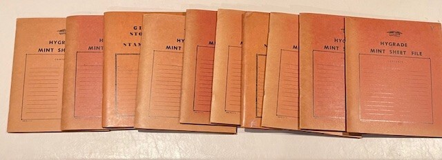 TEN MIXED ~ U.S. MINT SHEETS 1945-1958 Most 3₵ Sheets MNH F-XF - ORIGINAL Owner