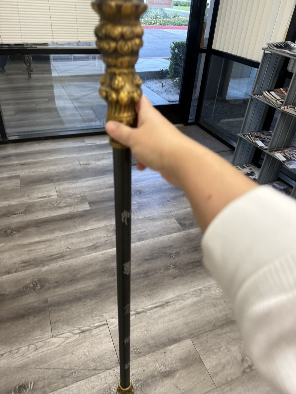 Monkey King Staff 53” Kungfu Gold Metal Wushu Sticks 1:1