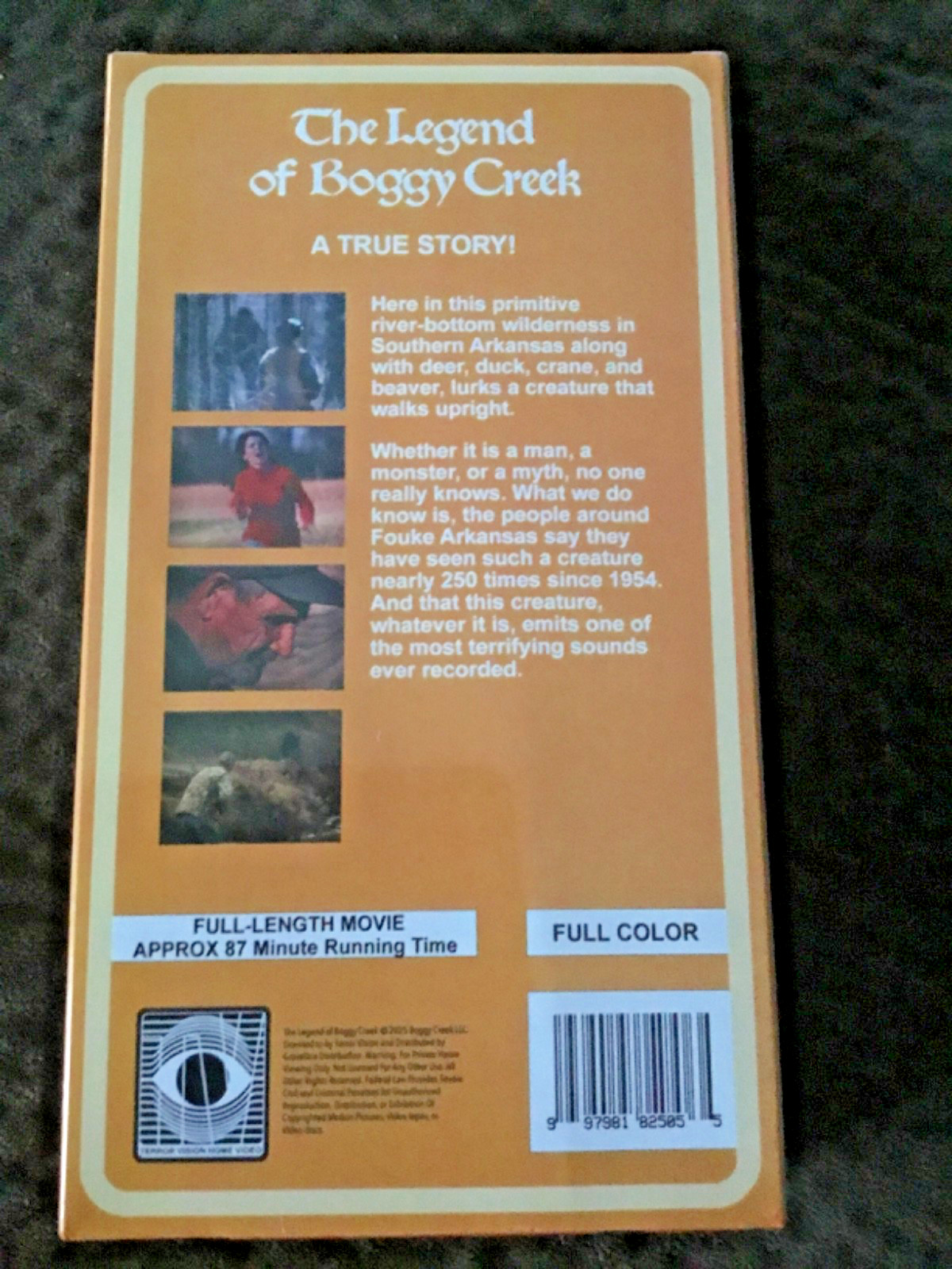 The Legend of Boggy Creek - Terror Vision VHS - New and Sealed