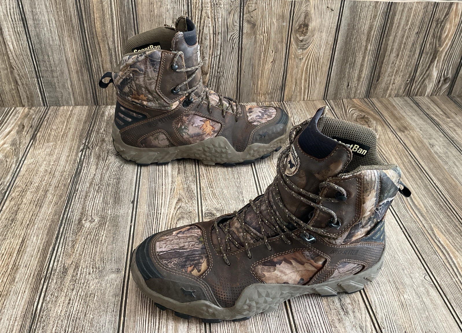 Irish Setter 1888 Vaprtrek Hunting Boots Mens Size 12 Waterproof 400g Insulated