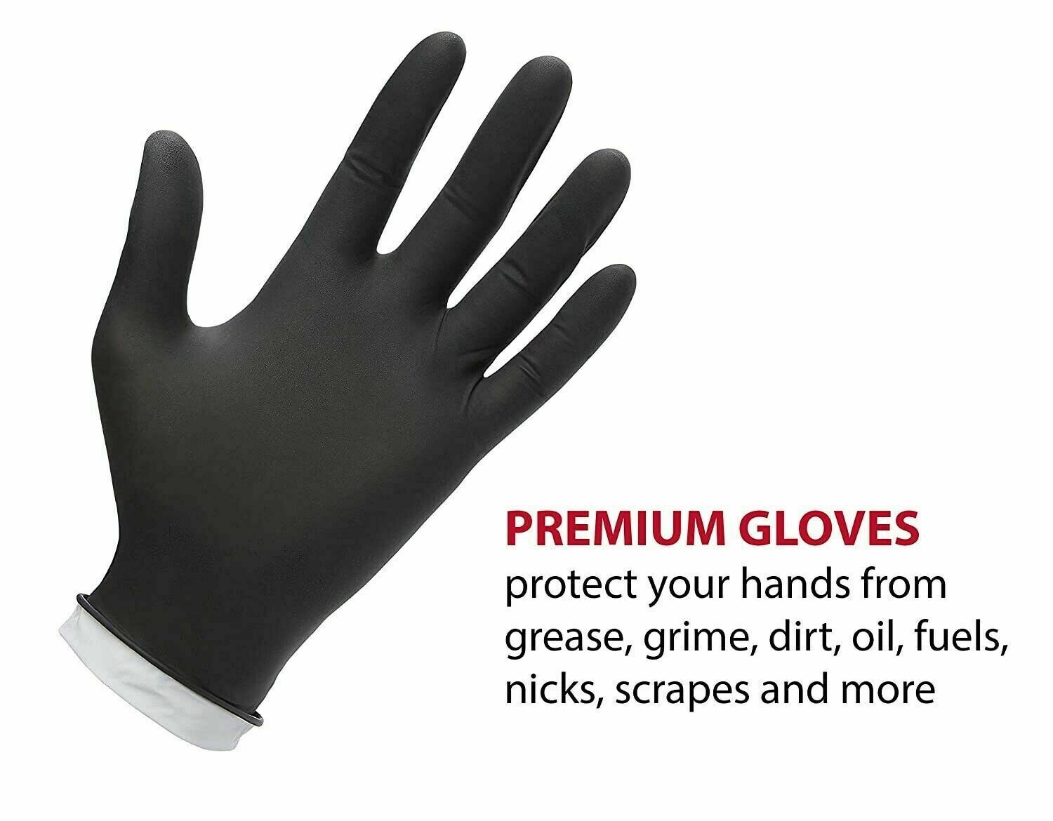 FREE SHIPPING! VENOM STEEL Nitrile Gloves Rip Resistant Size Fits Most 100 CT