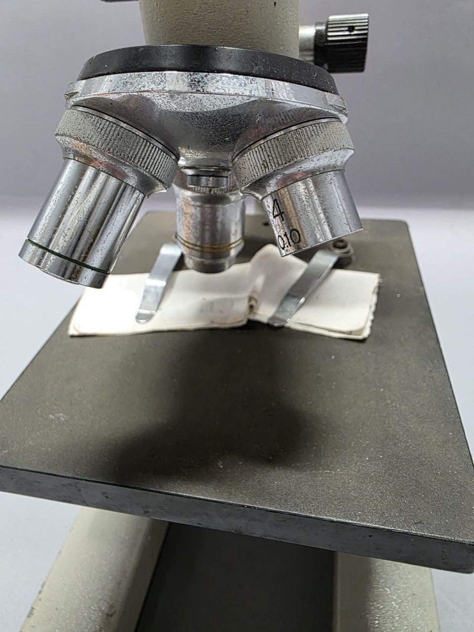 BAUSCH & LOMB JAPAN VINTAGE SLIDE MICROSCOPE- AS IS