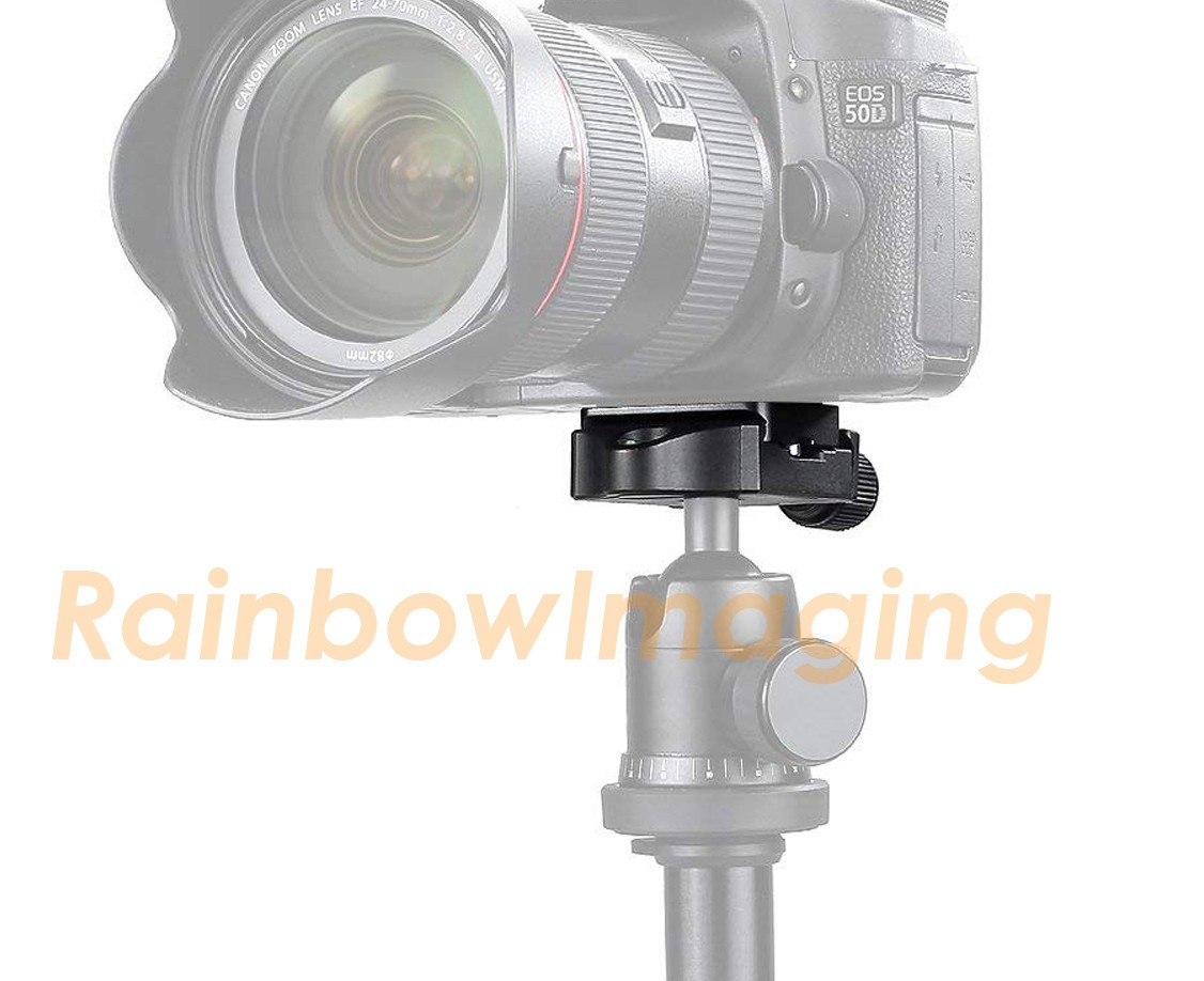 2 x 70mm Quick Release Plate Arca-Swiss Type for Canon Nikon Sony Fujifilm DSLR