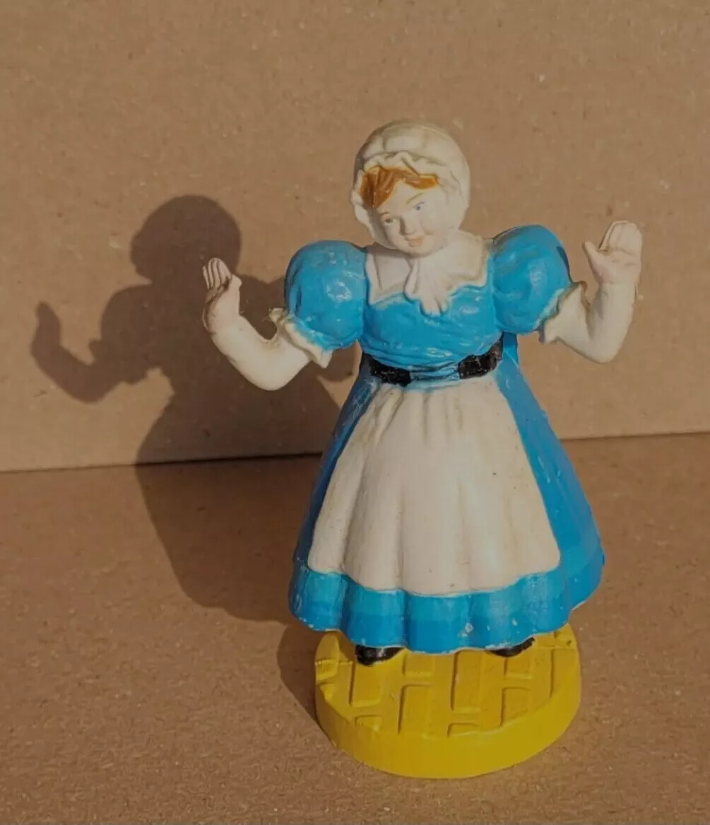 WIZARD of OZ vintage MUNCHKIN SET of 6 Loew's Ren FIGURES Turner Presents 1988