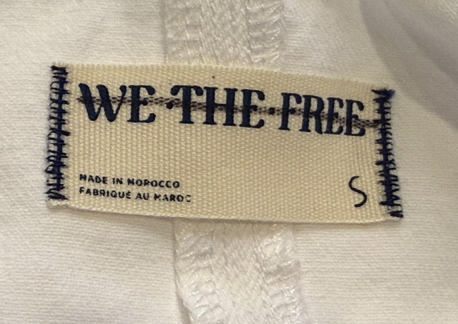 FREE PEOPLE WE THE FREE WHITE HIGH ROLLER DENIM OVERALL SKIRTALL MINI DRESS SZ S