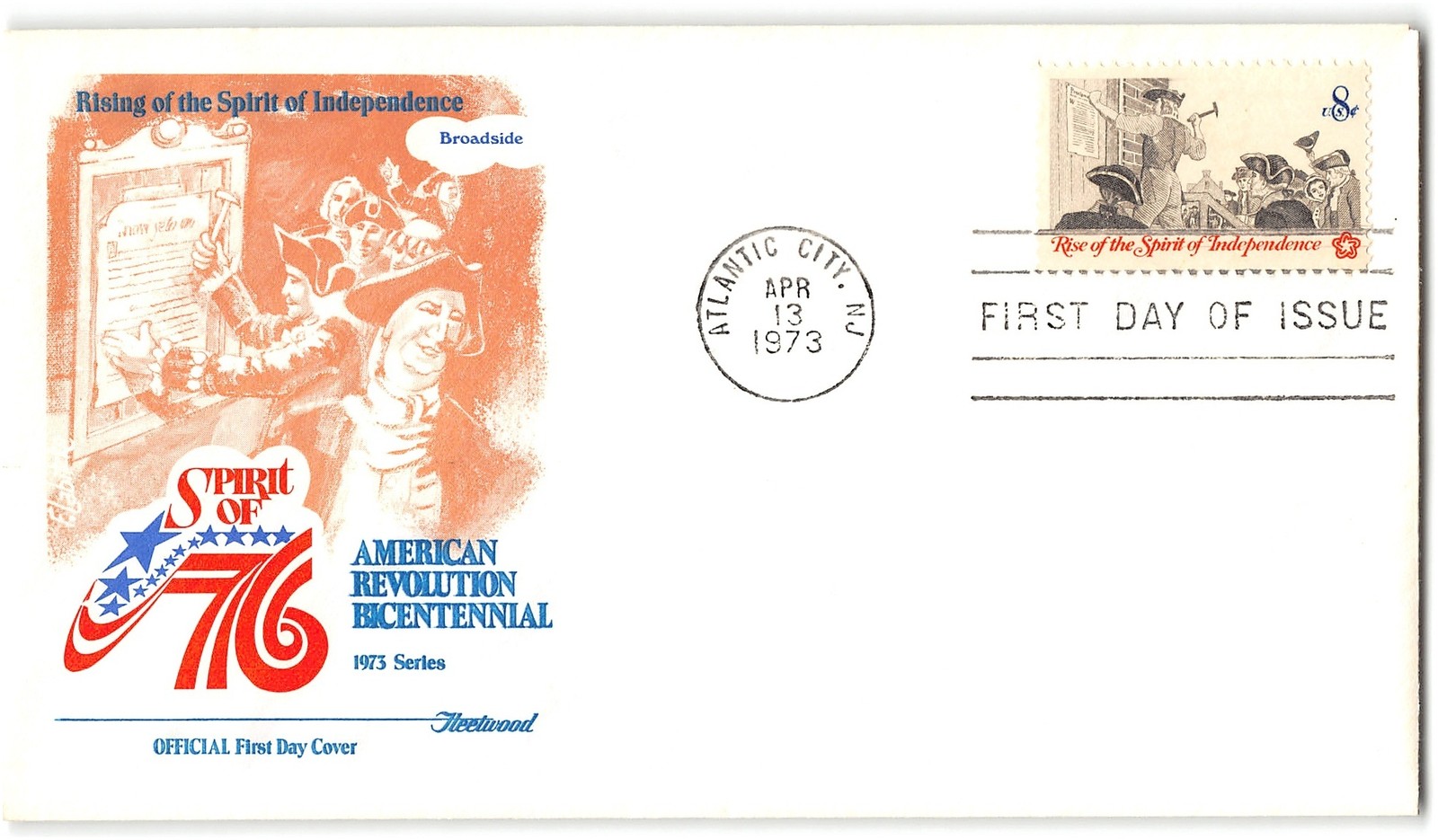 US #1477 FDC, 1973, Fleetwood