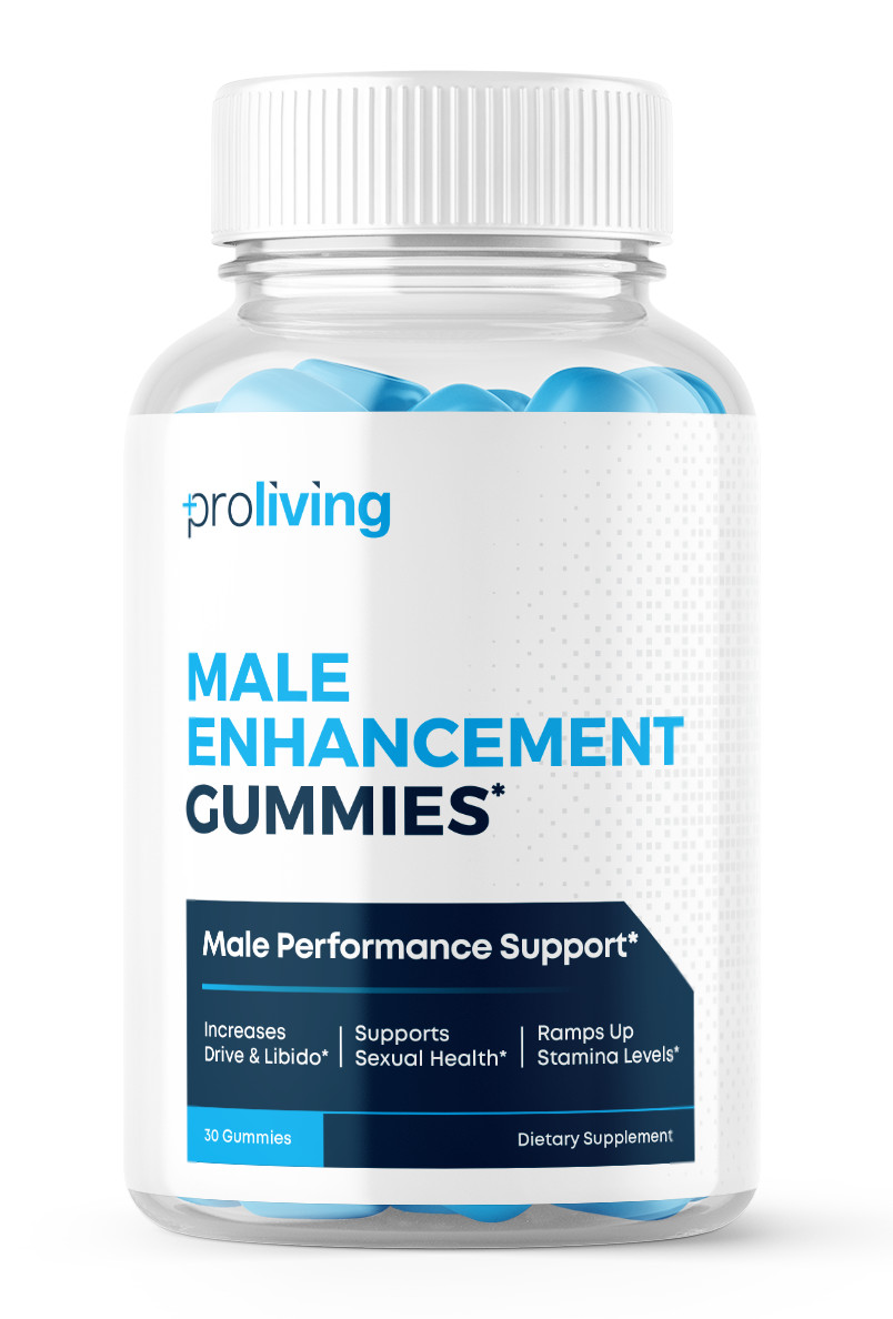ProLiving® Male Gummies - Premium Performance Support Formula for Men 30ct