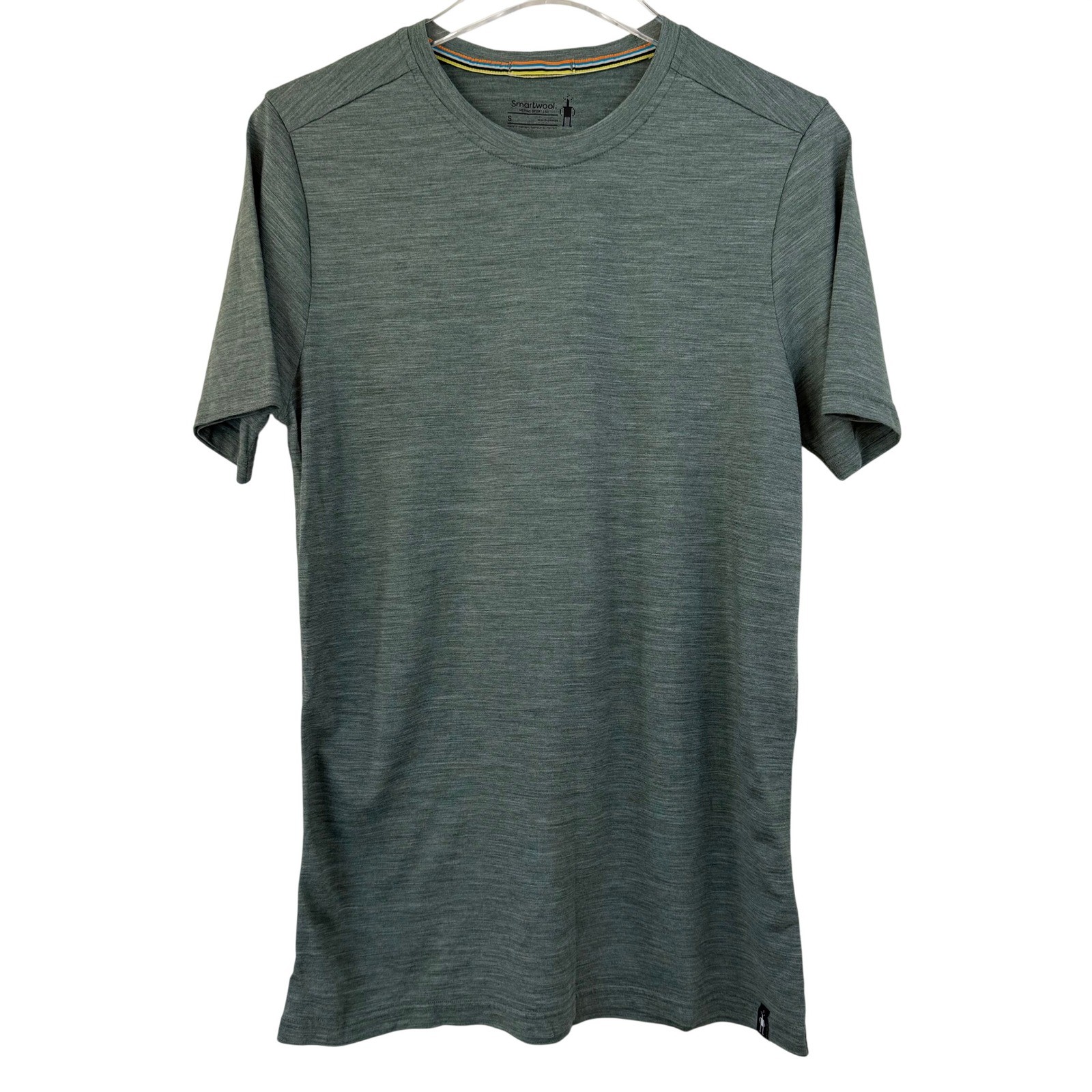 Smartwool Merino Sport 150 T-Shirt TEE Green Short Sleeve Crew Neck Men S WOOL