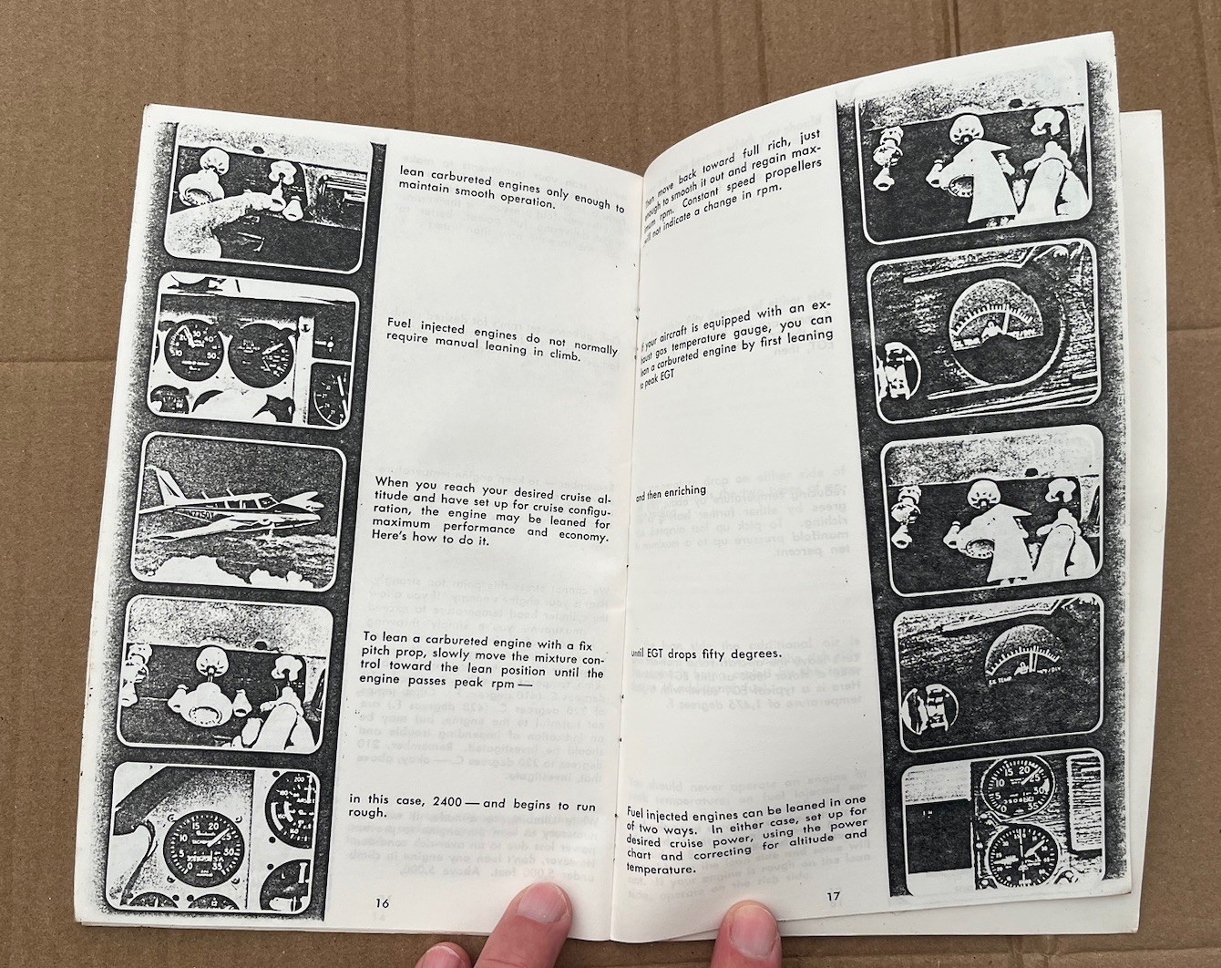 Vintage AVCO LYCOMING "DIRECT DRIVE ENGINE OPERATION" INFORMATION Manual Booklet