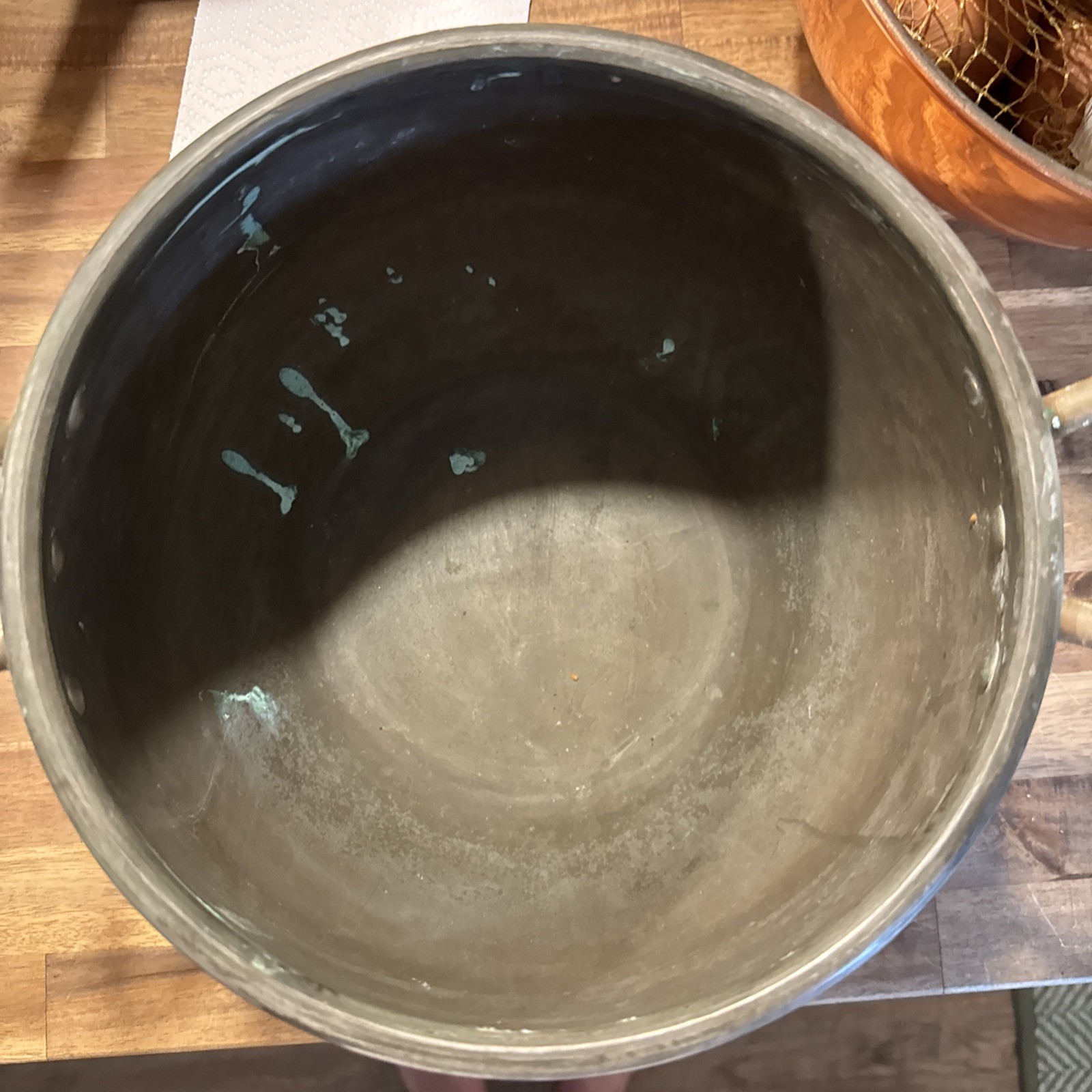 Ruffoni Copper 8 Quart Copper Stock Pot