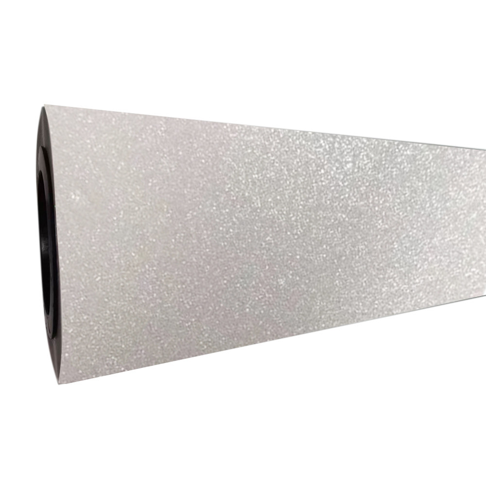 US Stock Local Pickup 13in x 328ft PET Transfer DTF Glitter+ Film Roll Cold Peel