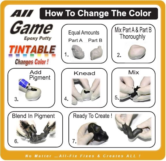 ALL-GAME The Antler Repair Material - FIX BROKEN & MISSING POINTS TINES - SMALL