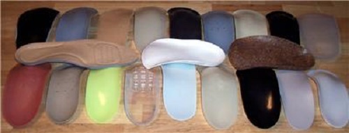 2 Pair Custom Fit Orthotics Insole for Pain Relief - Feet, Ankle, Knee, Back