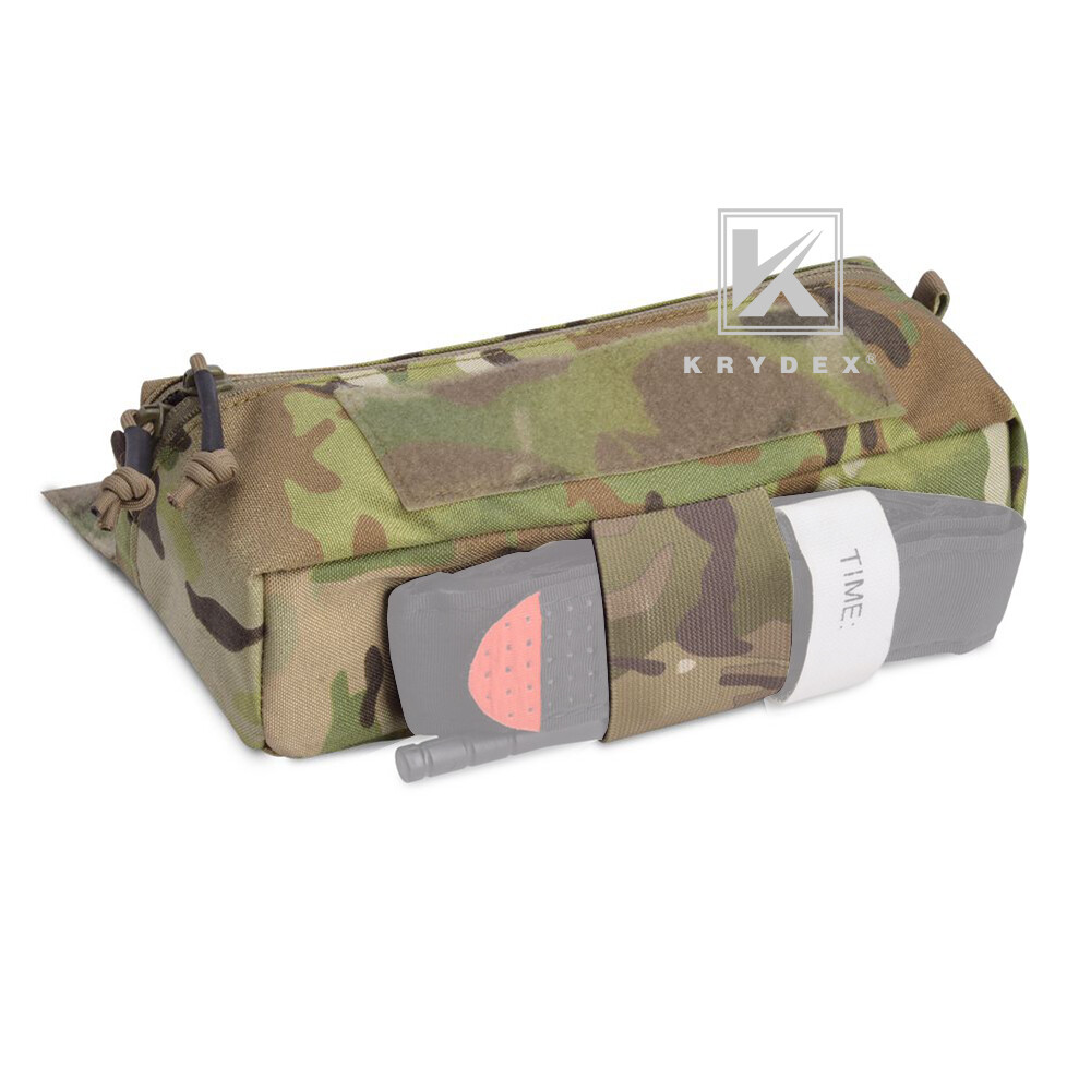 KRYDEX Mini Dangler Drop Pouch Abdominal Carrying for Chest Rig Armor Carrier