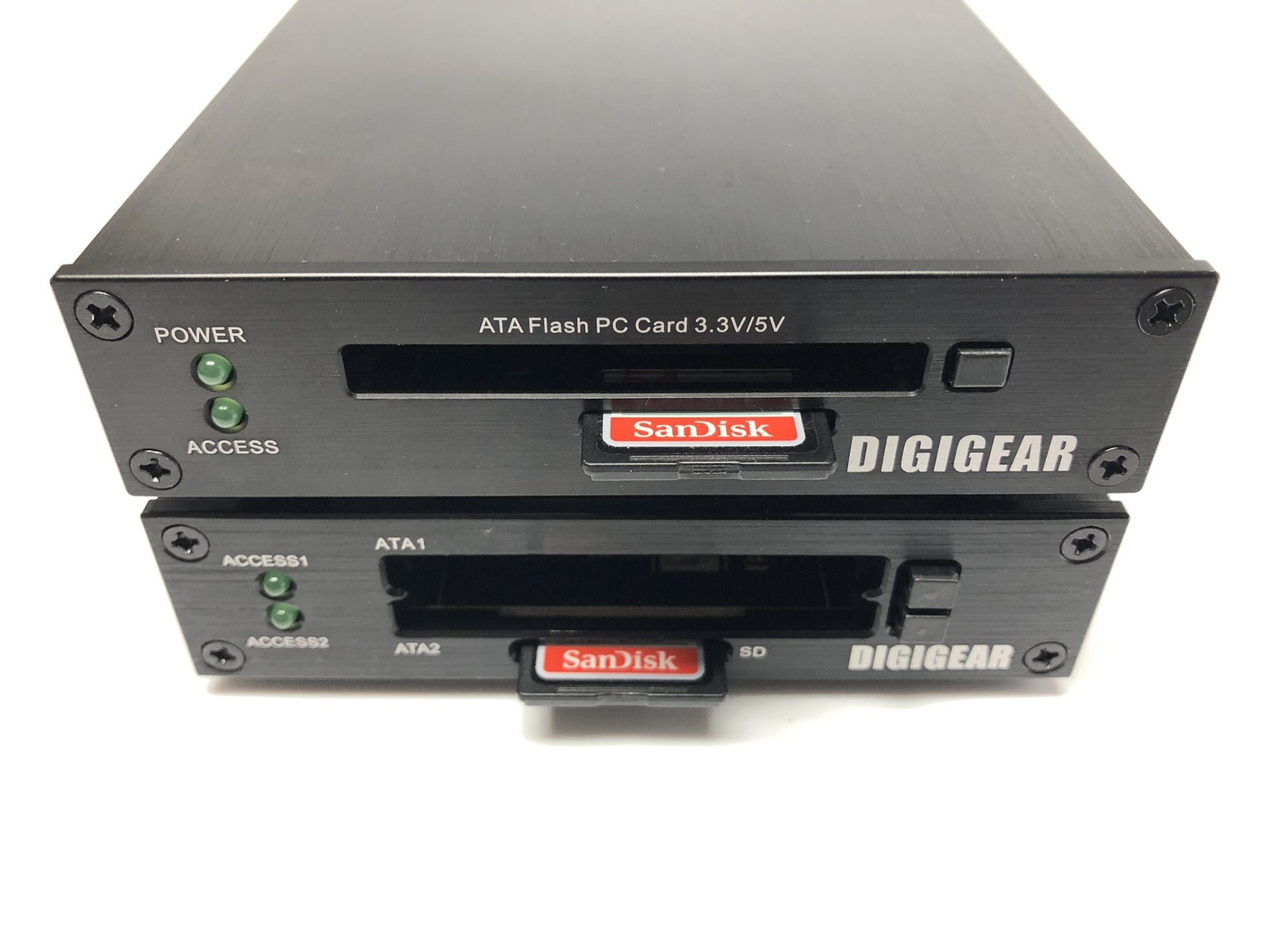 DIGIGEAR ATA Flash PCMCIA PC Card SD SDHC SDXC USB 3.0 Card Reader omnidrive