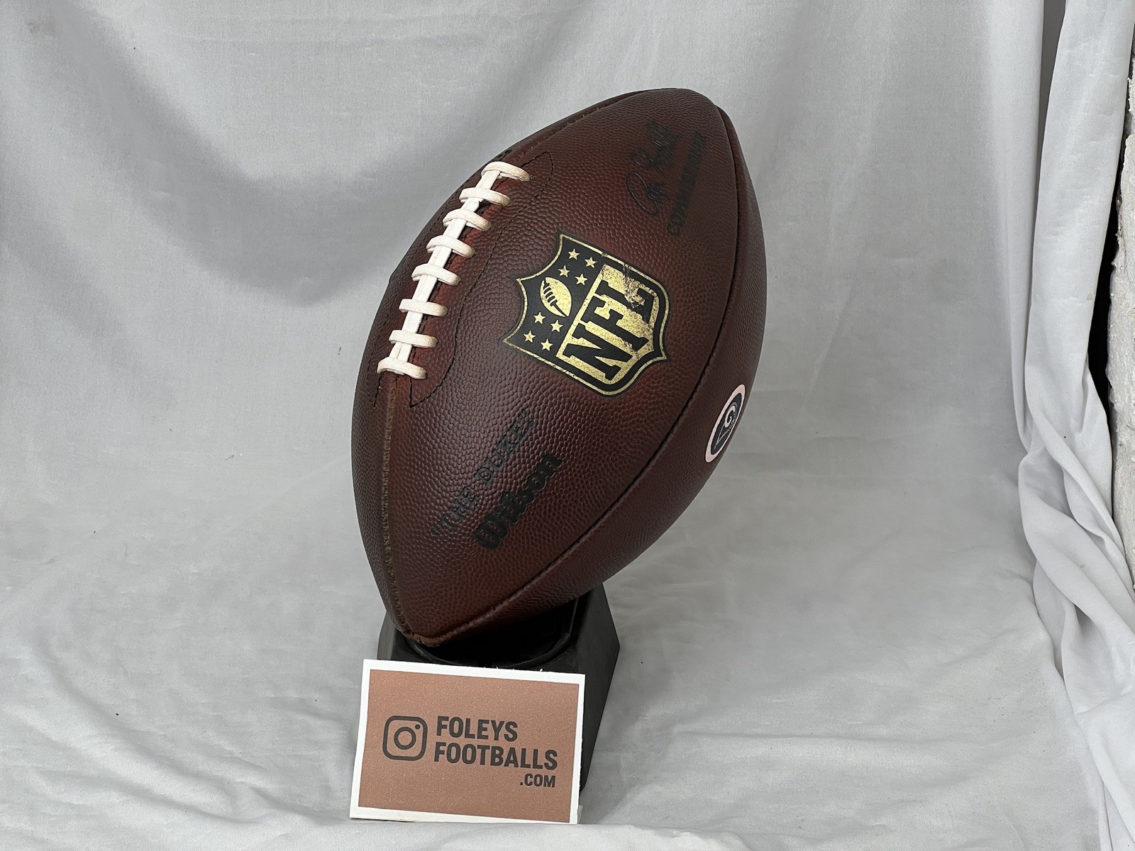 St Louis Rams - NFL "The Duke" Wilson Football - Game Ball Prepped & Conditioned