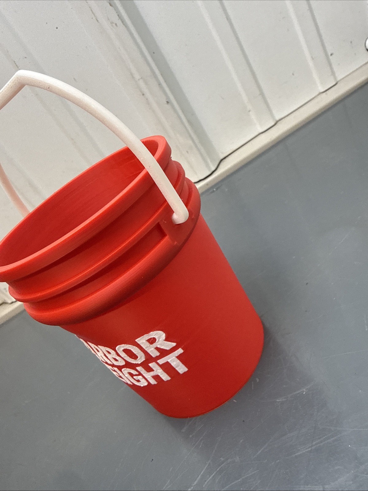 Harbor Freight mini bucket koozie