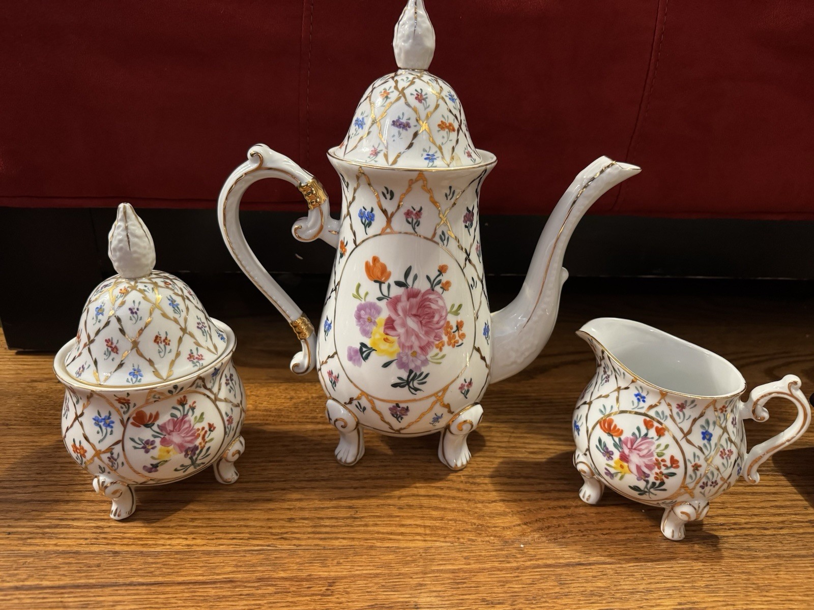Limoges 3 Piece Tea Set