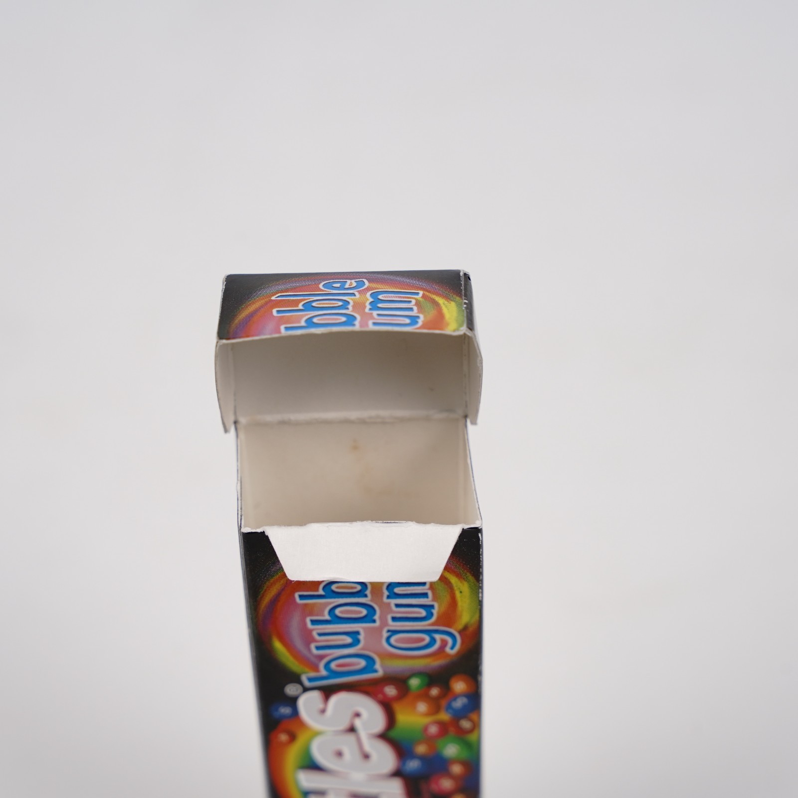 Skittles Xtreme Fruit Bubble Gum Empty Carton Box Vintage Advertising RARE