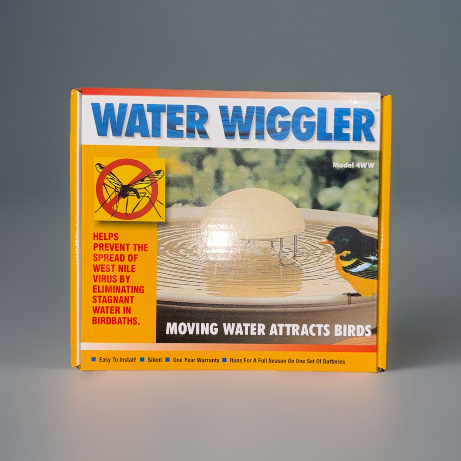 API 4WW Water Wiggler Water Agitator for Bird Baths, Beige