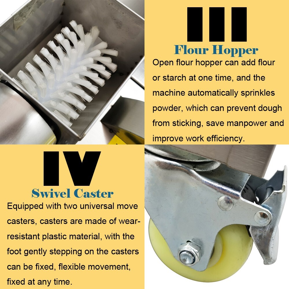 Used Multifunctional Quantitative Dough Divider Machine Dough Cutter 0.18-17.6oz