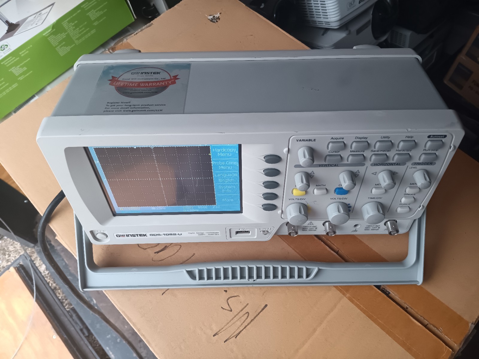 Gw Instek Digital Storage Oscilloscope GDS-1052-U 50MHz