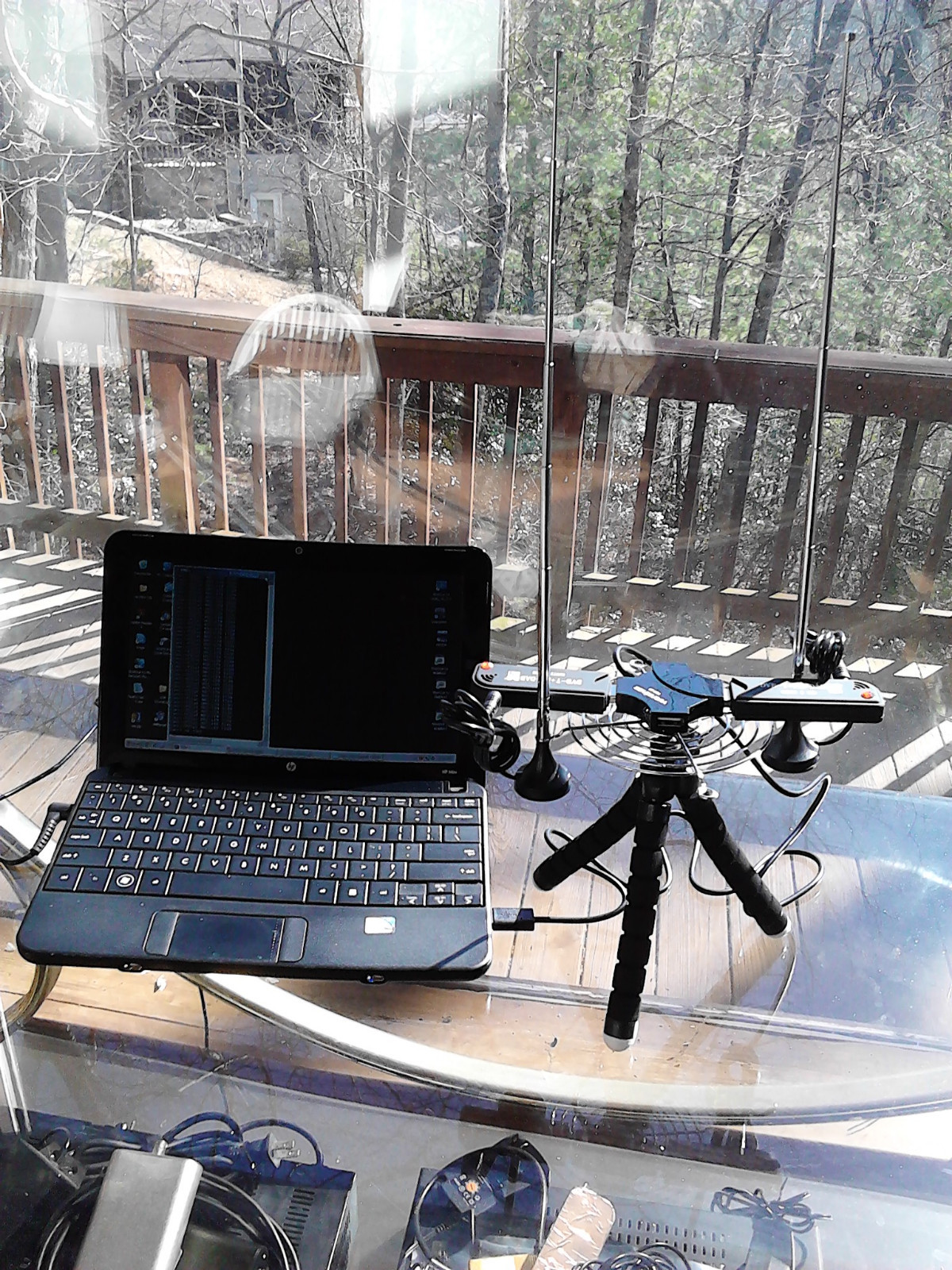 "DARK KNIGHT" DUAL TCXO RTL-SDR RADIO (2x) RTL2832U+R820T2-TCXO (0.5ppm)