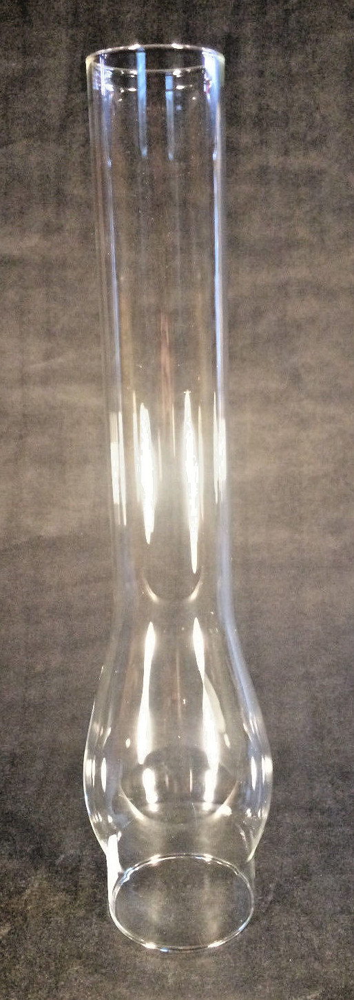 2 5/8" x 14" Clear Glass KEROSENE OIL Lamp CHIMNEY Globe for Rayo & CD Burner
