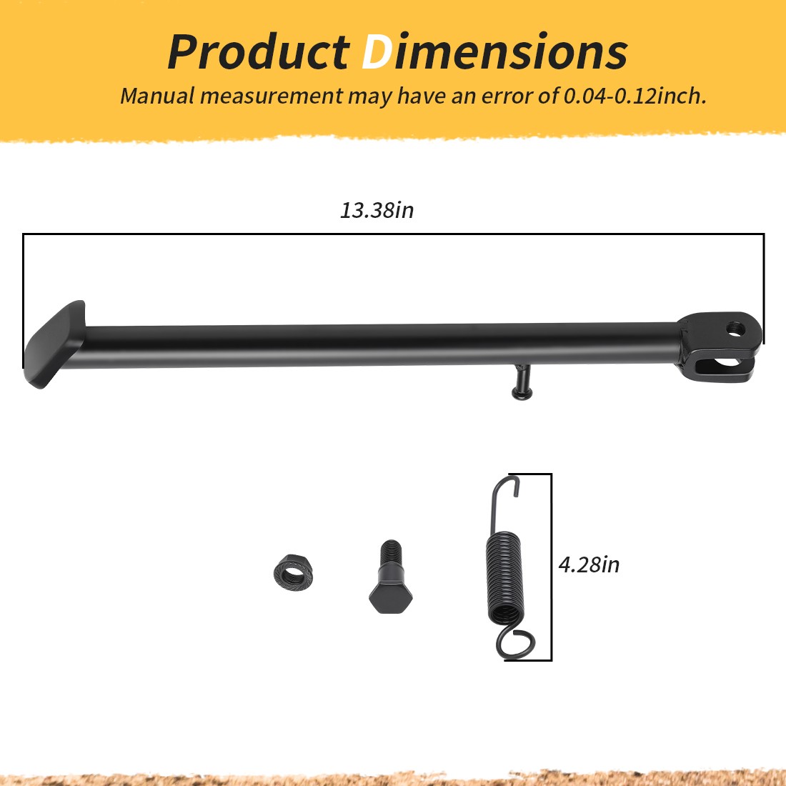Side Kick Stand Kickstand Kit For Honda CRF100F XR100R 1985-2013 50530-KSJ-670