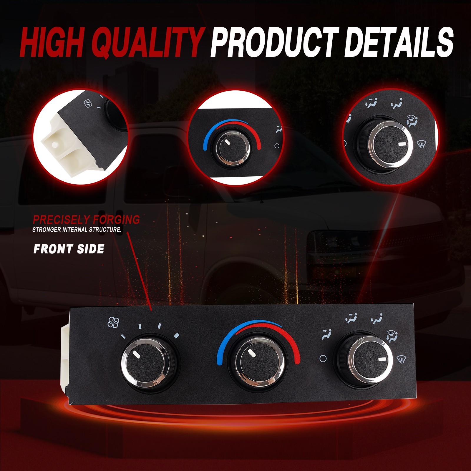 A/C Heater and Air Conditioning Control For Chevy Express Van SaVana 3500 2500