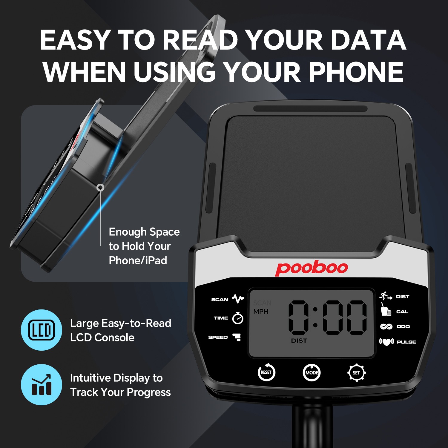 Home Fitness Fan Bike Indoor Cycling Exercise Bike Workout Bike Air Resistance