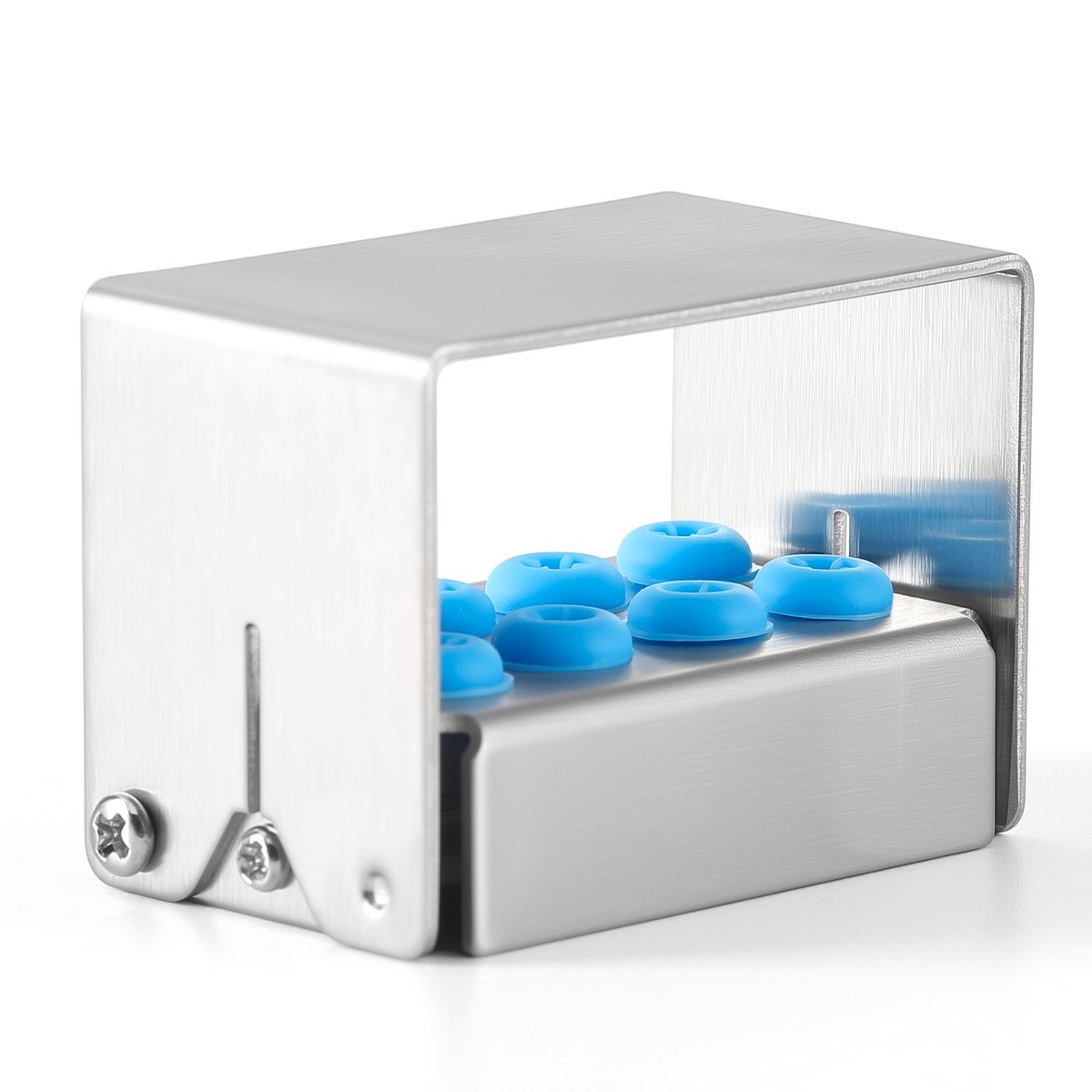 Caja de desinfección de cassette de esterilización de instrumento dental Bur