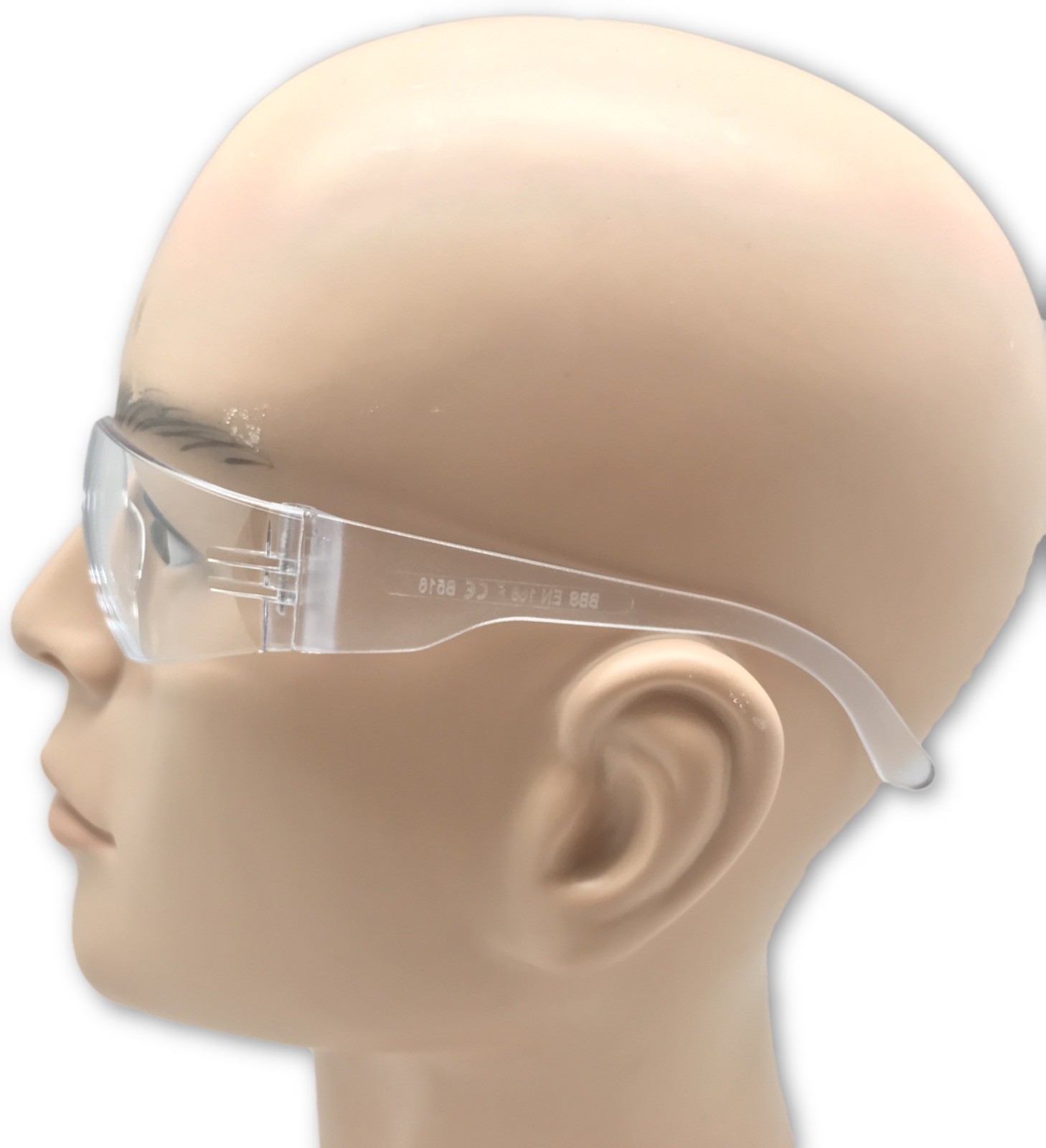 1-100 PAIR PACK Protective Safety Glasses Clear Lens Work UV ANSI Z87 Lot of 12