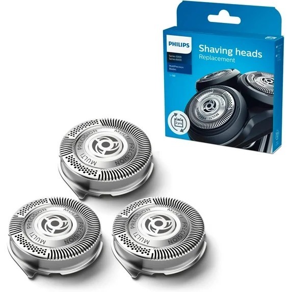Philips Norelco SH50/50 Replacement Blades for Series 5000 Electric Shavers