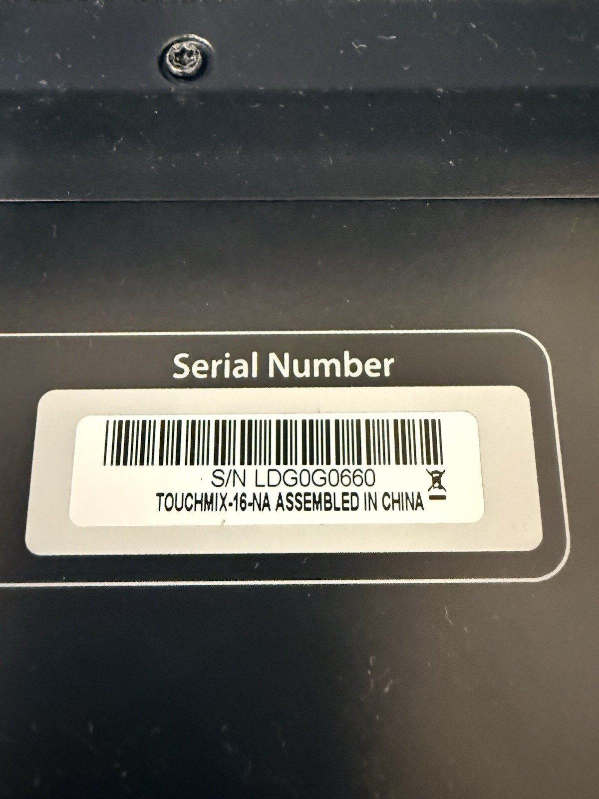 QSC TouchMix-16 Touch Screen Compact Digital Mixer PSU & Case READ DESCRIPTION