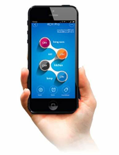 WiFi Pool Control, Pump, Heater, Lights, 4 Ch, Timer, Smartphone Access, Alexa