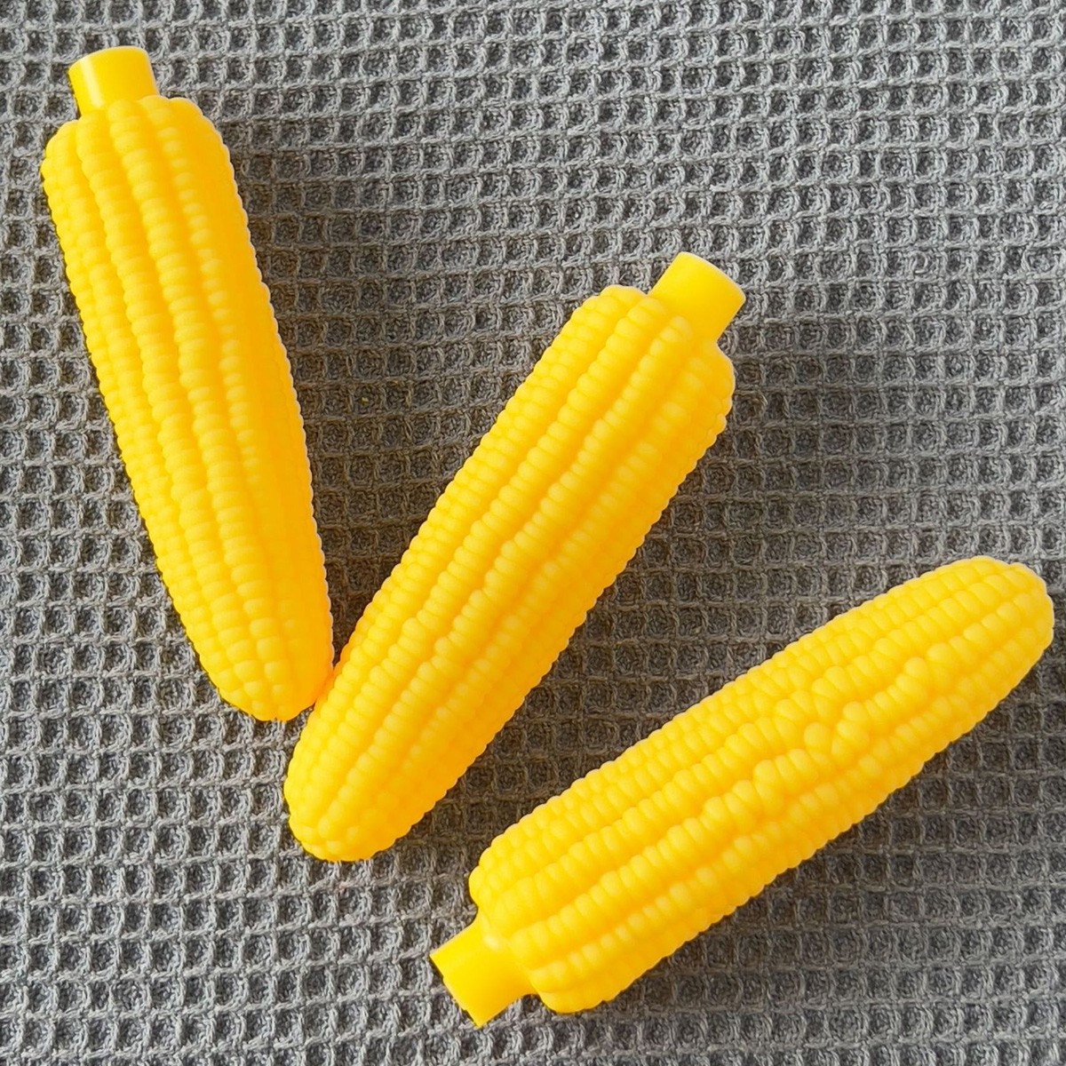 Durable Indestructible Dog Chew Toy - Squeaky Corn Stick for Aggressive Chewers