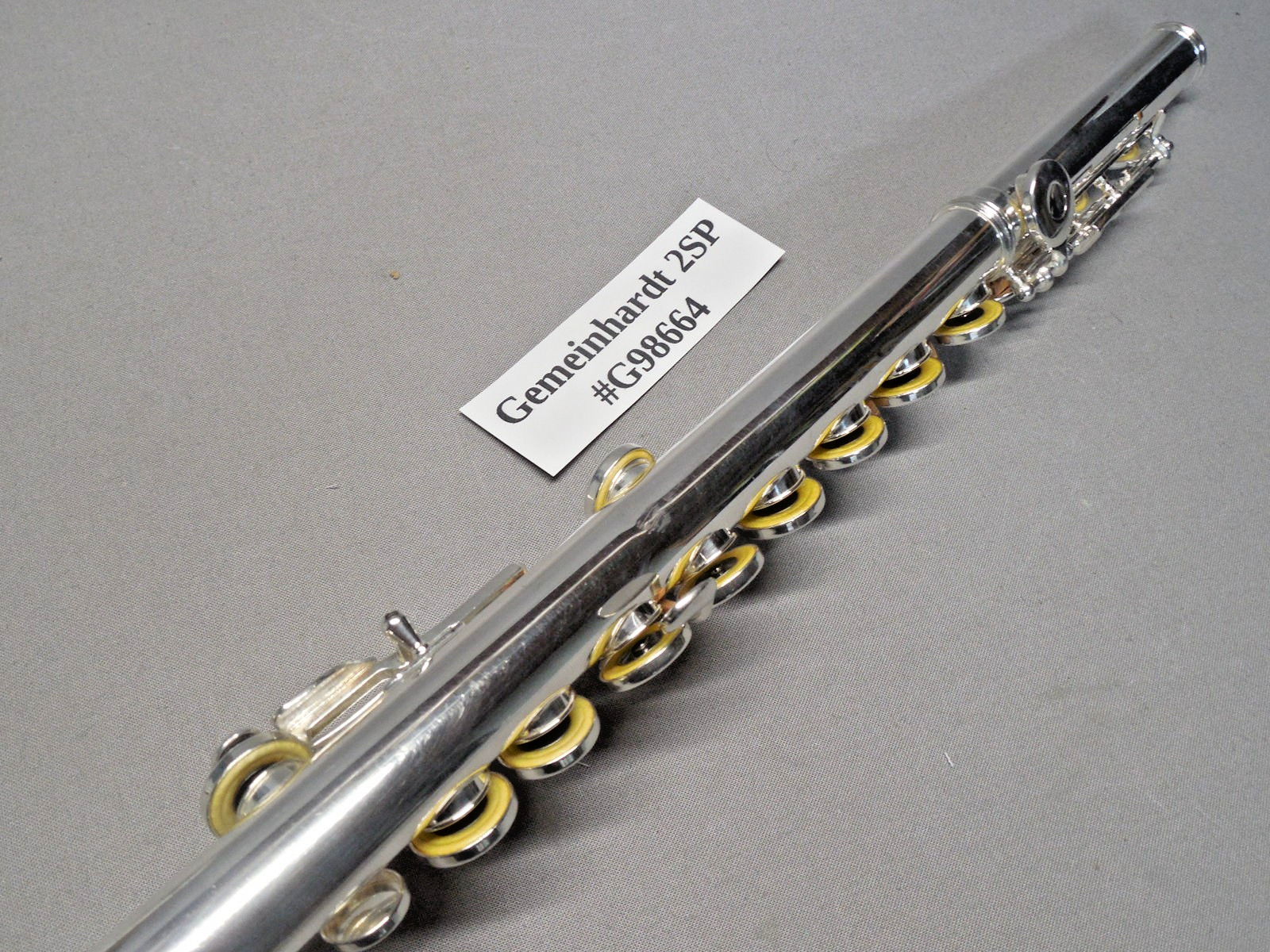Gemeinhardt 2SP Silver Plated Flute w/ Case New Pads Polished Reconditioned